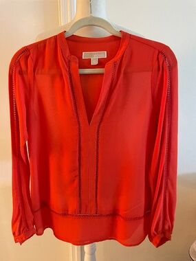 Michael Kors Long Sleeve Blouse